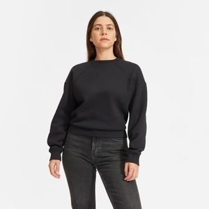 Everlane renew sweatshirt black